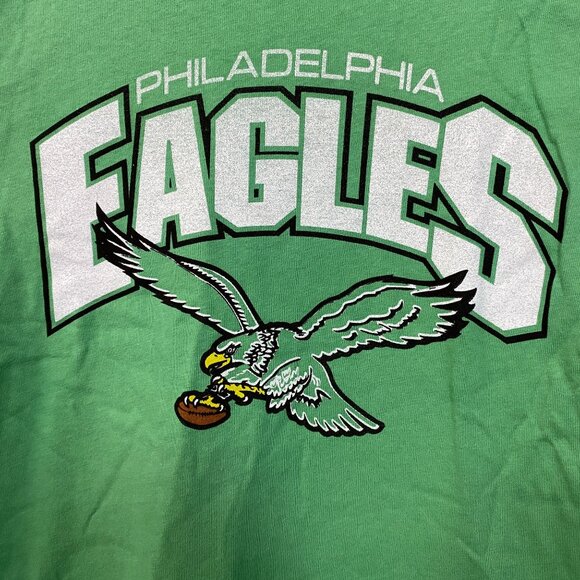 NFL Junk Food Philadelphia Eagles Gray Tshirt size XS - Picture 2 of 4